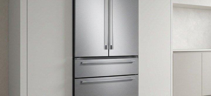 Refrigerator repair close-up